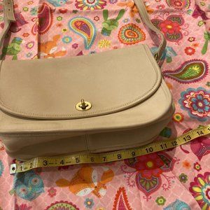 Coach Vintage Leather USA City Bag 9790 In Tan